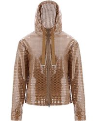 Herno - Zip-Up Drawstring Hooded Jacket - Lyst