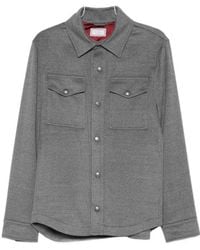 Brunello Cucinelli - Flap-Pocket Shirt Jacket - Lyst