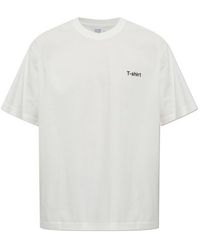 Vetements - Crew Neck Short-Sleeved T-Shirt - Lyst