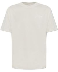 Eleventy - Logo Printed Crewneck T-Shirt - Lyst