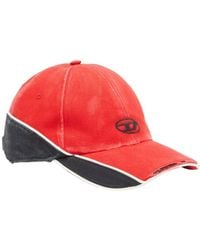 DIESEL - C-Dale Logo-Embroidered Cap - Lyst