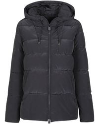 Pinko - Quilted Hooded Jacket - Lyst