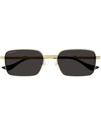 Gucci - Eyewear Rectangle-Frame Sunglasses - Lyst