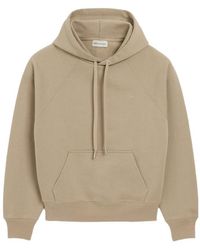 Ami Paris - Logo Detailed Drawstring Hoodie - Lyst