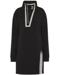 EA7 - High Collar And Long Sleeves Sweater - Lyst