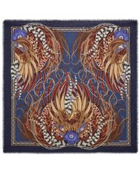 Ferragamo - Silk And Cashmere Scarf - Lyst