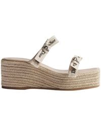 Dior - J'A Wedge Slide With Straps - Lyst