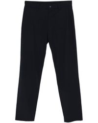 Aspesi - Logo Detail Casual Pants - Lyst