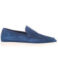 Loro Piana - Logo Details Loafers - Lyst