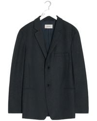 Lemaire - Single-Breasted Tailored Blazer - Lyst