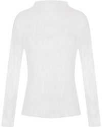 Issey Miyake - Pleated Long-Sleeve T-Shirt - Lyst