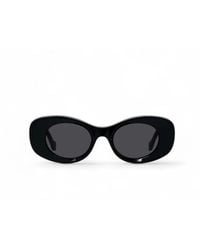 Loewe - Oval Frame Sunglasses - Lyst