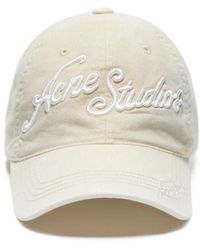 Acne Studios - Embroidered Logo Cap - Lyst