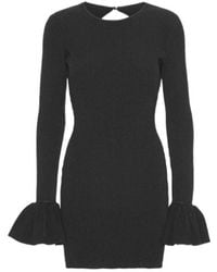 ROTATE BIRGER CHRISTENSEN - Knit Mini Cutout Dress - Lyst