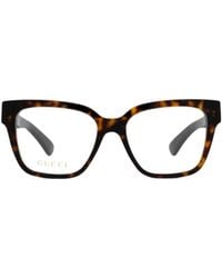 Gucci - Eyewear Square Optical Glasses - Lyst