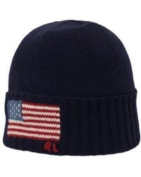 Polo Ralph Lauren - Flag Knitted Hat - Lyst