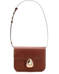 A.P.C. - Logo Engraved Astra Small Shoulder Bag - Lyst
