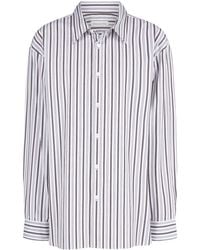 Dries Van Noten - Striped Print Shirt - Lyst