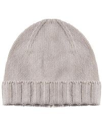 Giuliano Galiano - Ribbed Cuff Beanie Hat - Lyst