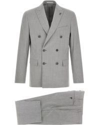 Pal Zileri - Lord Pinstriped Double-Breasted Suit - Lyst