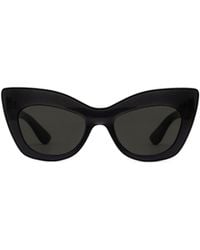 McQueen - Eyewear Cat Eye Frame Sunglasses - Lyst