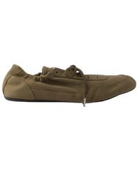 Prada - Collapse Lace-Up Sneakers - Lyst