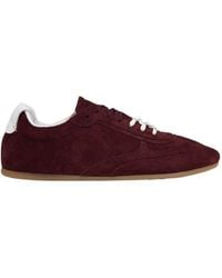 Alohas - Tb.24 Suede Burgundy Leather Sneakers - Lyst