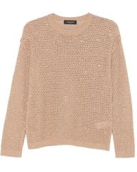 Fabiana Filippi - Sequined Knit Knitted Sweater - Lyst