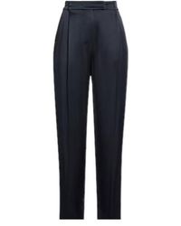 Max Mara - Simple Straight-Leg Trousers - Lyst