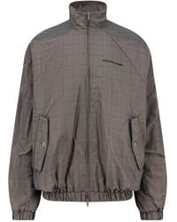 Balenciaga - Madras Nylon Jacket - Lyst