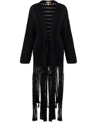 Alanui - Love Letter To India Long-Sleeved Cardigan - Lyst