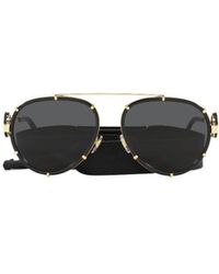 Versace - Eyewear Aviator Frame Sunglasses - Lyst