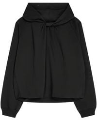Dries Van Noten - Draped Cotton Hoodie - Lyst