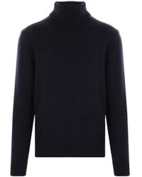 Zanone - Roll-Neck Knitted Jumper - Lyst