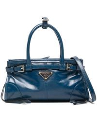 Prada - Bonnie Leather Mini Handbag - Lyst