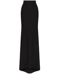 Valentino - High Waist Long Skirt - Lyst