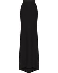 Valentino - High Waist Long Skirt - Lyst