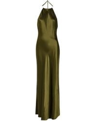 Reformation - Jeany Halterneck Maxi Dress - Lyst