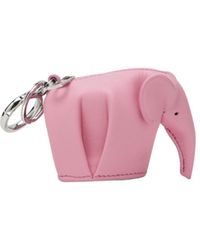 Loewe - Elephant-Charm Keyring - Lyst