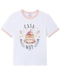 CASABLANCA - Casa Way Graphic-Print T-Shirt - Lyst