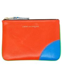 Comme des Garçons - Super Fluo Goatskin Wallet - Lyst