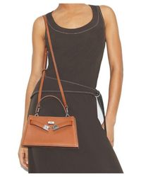 Tory Burch - Mini Lee Radziwill Top-Handle Bag - Lyst