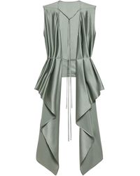 Helmut Lang - Draped Scarf Top - Lyst