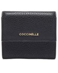 Coccinelle - Logo Lettering Tri-Fold Wallet - Lyst