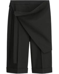 Dior - Pleated Capri Pants - Lyst