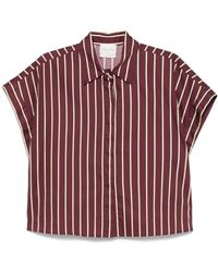 Forte Forte - And Striped Cotton Shirt - Lyst