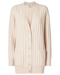 Fendi - Ribbed Pocket Cardigan - Lyst