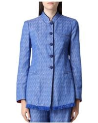 Emporio Armani - Single-Breasted Suit Jacket - Lyst