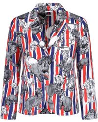 Thom Browne - Striped Toile Jacket - Lyst