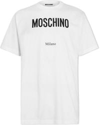 Moschino - Crewneck Shortsleeve Tee - Lyst